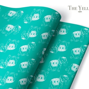 Elephants on Parade Gift Wrap