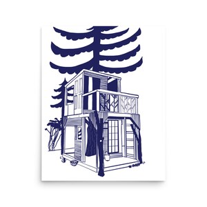 Lake Life #9 Art Print