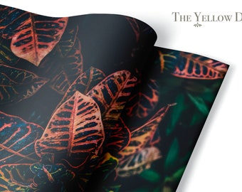 Variegated Foliage Gift Wrap