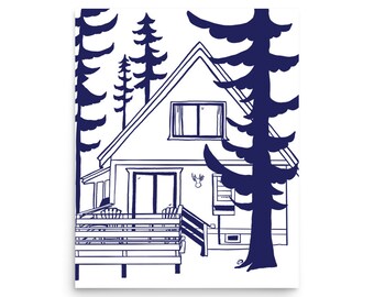 Lake Life #13 Art Print
