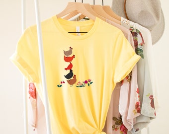 Huhn Stack Unisex T-Shirt