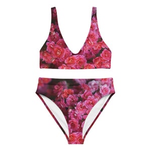 Life is a Flower Recycled High-Waisted Bikini