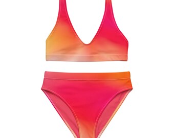 Clementine Recycled High-Waisted Bikini