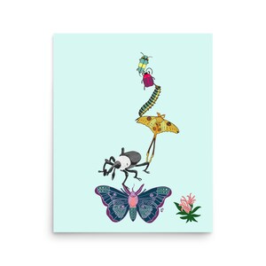 Bug Stack Art Print