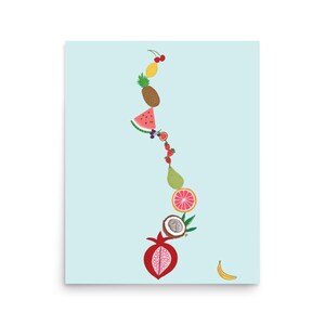 Fruit Stack Art Print