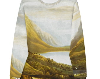 Lake in the Valley Unisex Sweatshirt