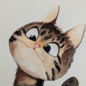 L’aquarelle du chat Ringui