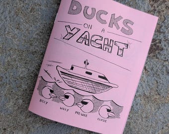 Canards sur un yacht
