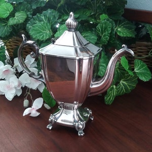 HÔTEL Silver Vintage Tea & Coffee Pot | Pure Silver