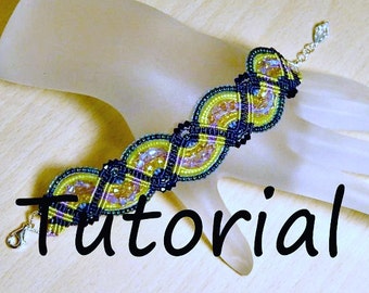 Micro Macrame Tutorial - Zig Zag Patttern - Beaded Macrame - Jewelry Making Tut - DIY