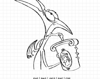 2107 - Panic, Hercules SVG, PNG, EPS- Disneyy Hercules characters sketc clipart vector. panic, Hercules dtf Line art. hercules iconic scenes