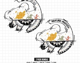 ライオンキング SVG バンドル: シンバと仲間たち、クリカット