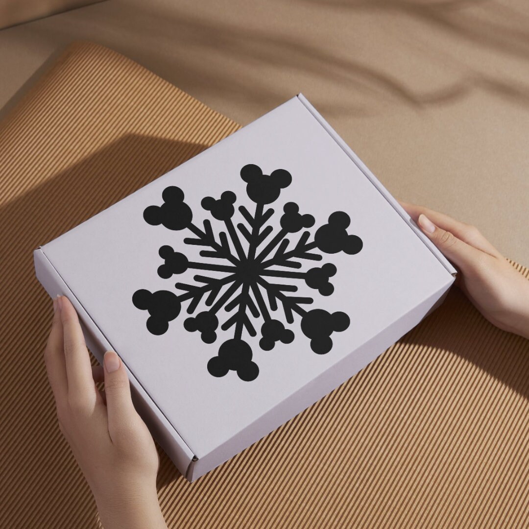 Disney Snowflake Vector 1578 - Disneyy Snowflake Pack Bundle SVG, EPS, PNG - Snowflake Disneey ...