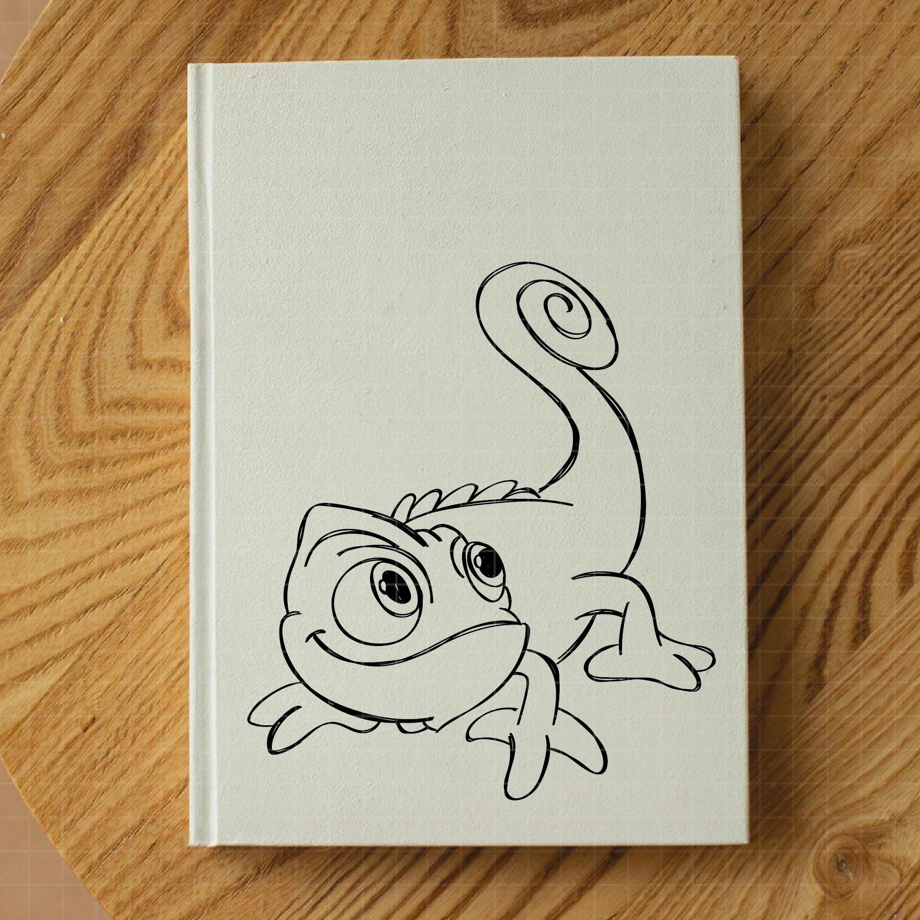 2002 - Pascal SVG, PNG, EPS - Disneyy Princess Rapunzel