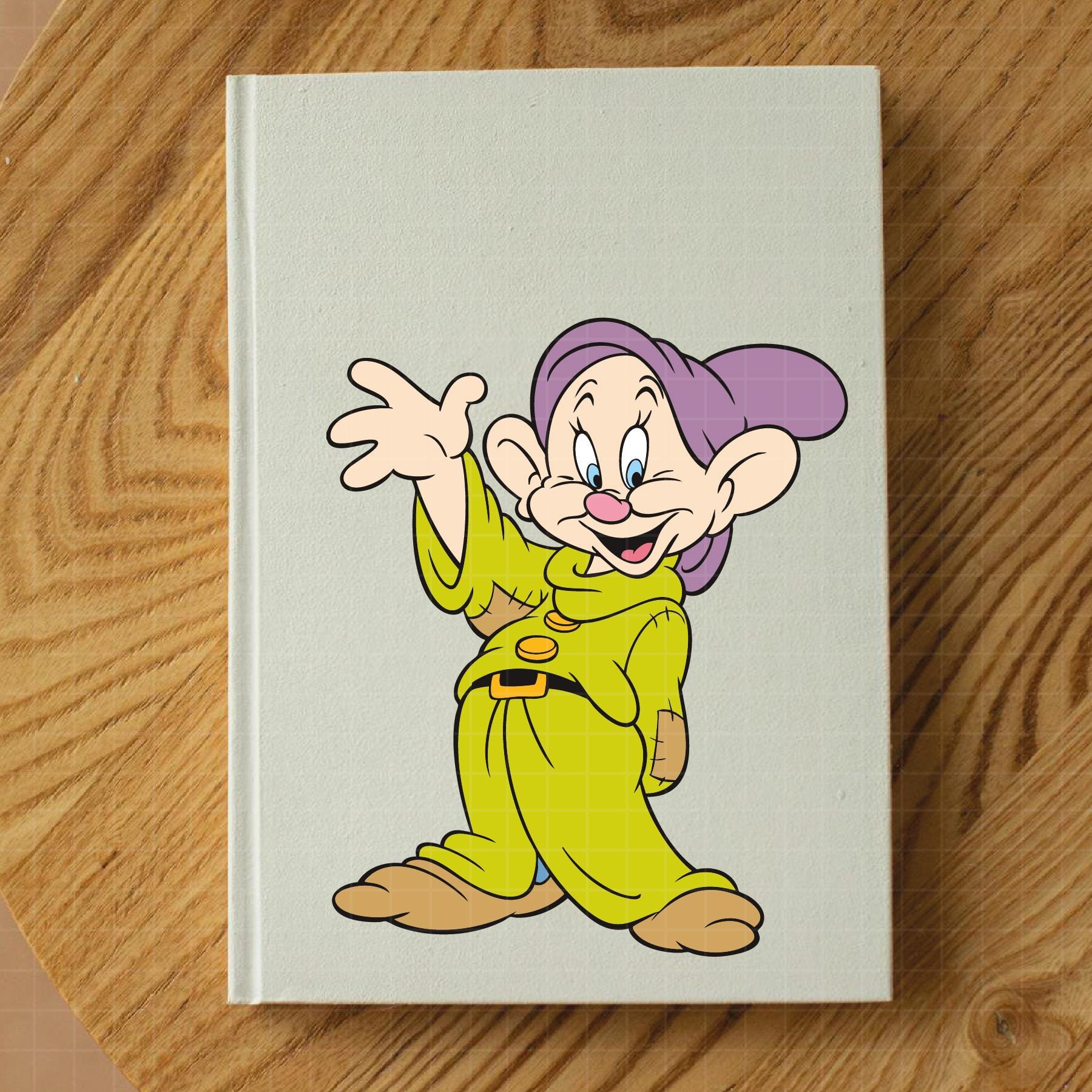 2717 - ドーピーと七人の小人 SVG、PNG - 白雪姫と七人の小人の