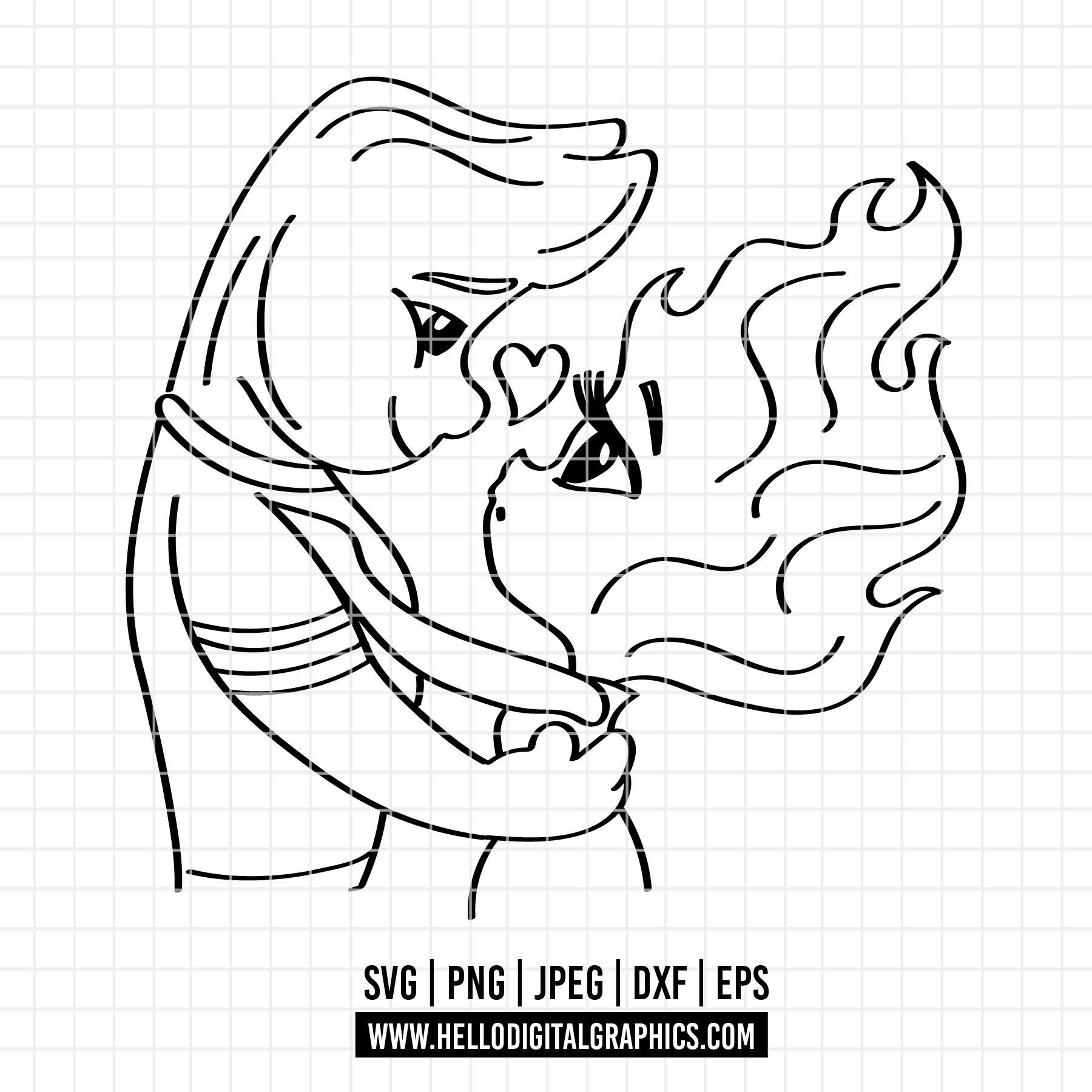 2057 - Ember Lumen and Wade SVG, EPS, PNG - Ember Lumen Line Art ...