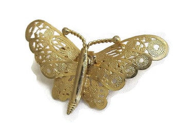 Cannetille Filigree Butterfly Pin – Stacey Fay Designs