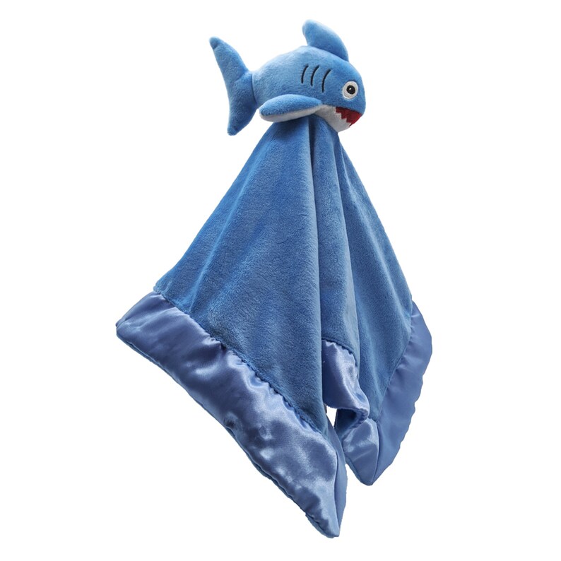 Shark Lovey Blanket Security for Baby Gift baby shower Yikes Etsy