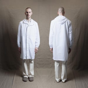 Mens Longline Raincoat, diy digital sewing pattern, (digital file only)