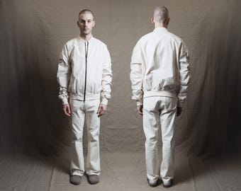 Unisex Soft Fit Bomber Jacket Sewing Pattern (Printed Pattern)