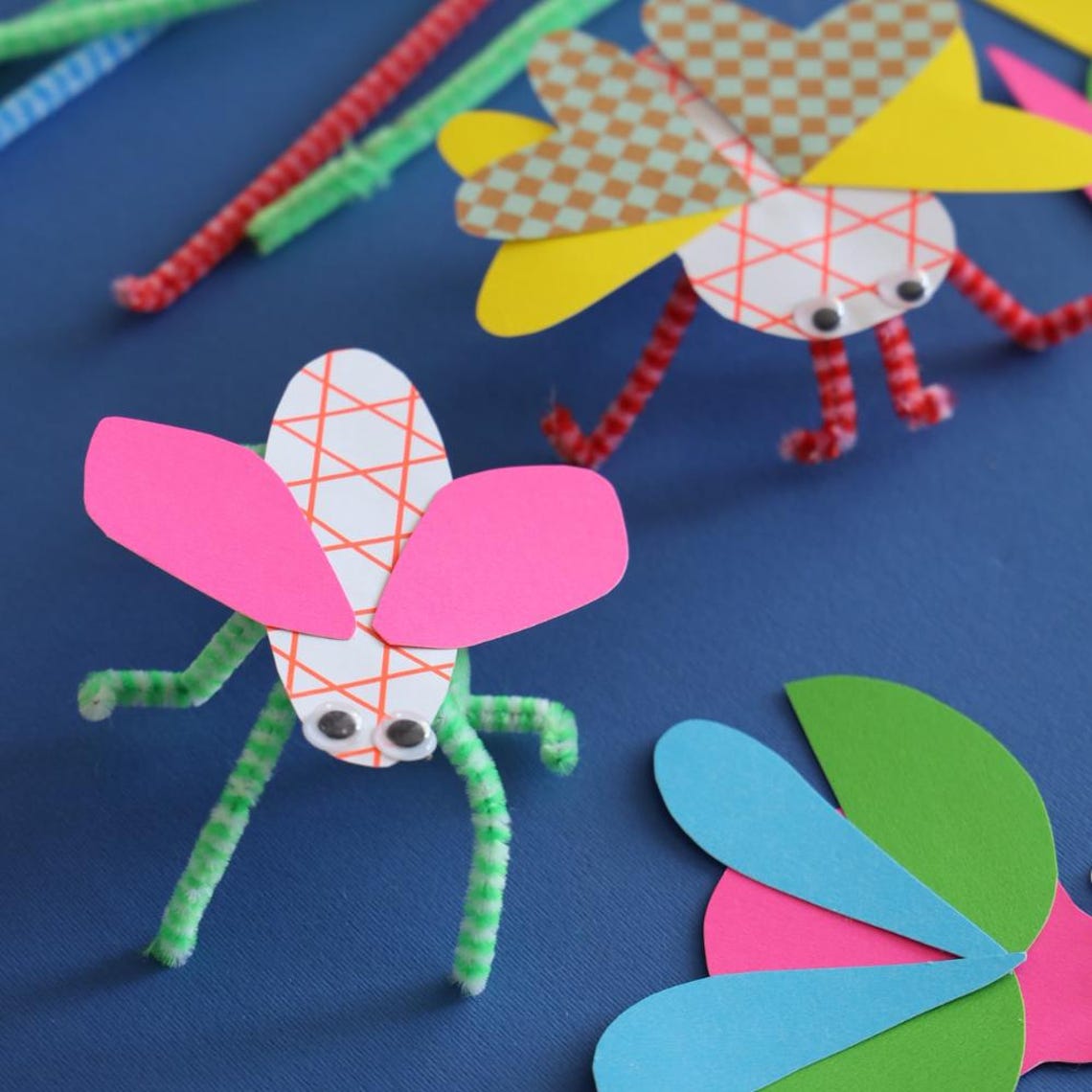 Imaginary Insects E-book, DIY Insect Body and Wing Templates, Printable ...