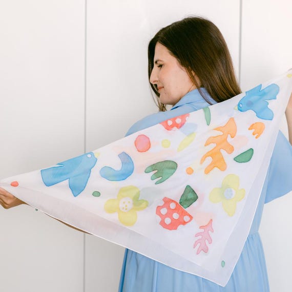 Matisse Silk Scarf Ebook, DIY Silk Painting Template, Matisse