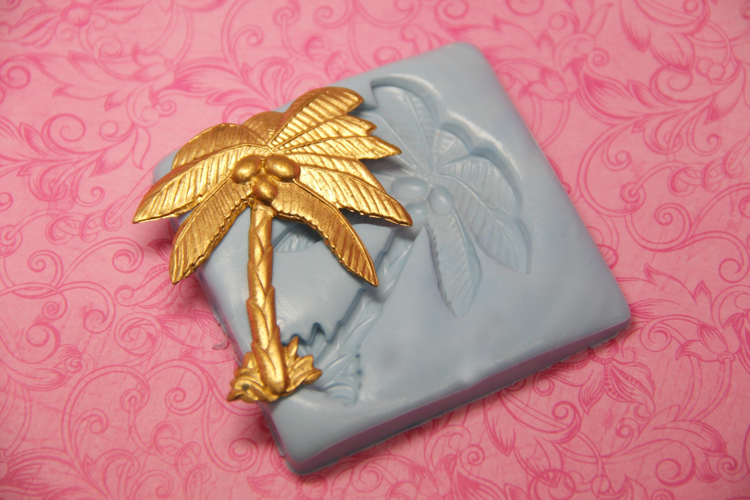 Silicone Palm Tree Mold Chocolate Mold Fondant Mold DIY Etsy