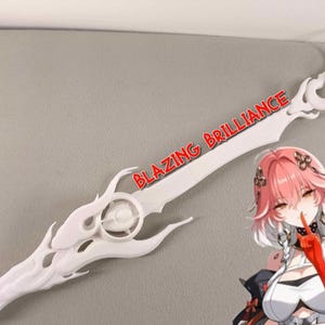 Wuthering Waves (WUWA) Laaiend schitteringszwaard | Changli-wapen - wapen voor cosplay / propwapen