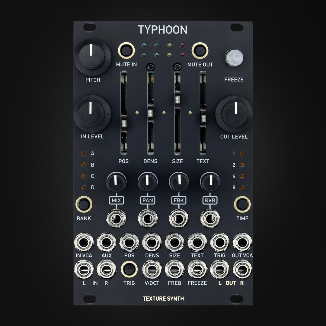 Typhoon Instrument TYPHOON Texture Synth /// Expanded Mutable Instrument Clouds /// Matte ...
