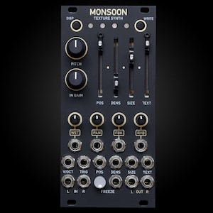 MONSOON Expanded Clouds - Mutable Instruments - Eurorack Modular - Matte Black & Gold