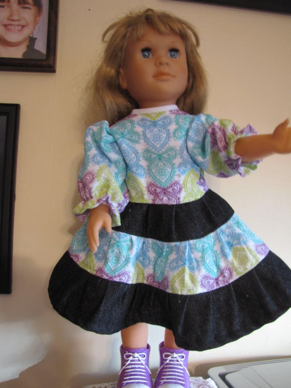 Doll Clothes 18/" Nightgown White Eyelet Springfield Fits American Girl Dolls
