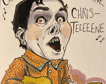 Phantom of the Opry -Watercolor Sketch