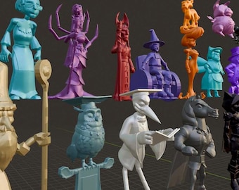 Wizard101 STL Files (Set of 20-You Pick!)
