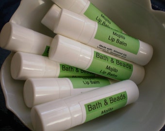 Mojito Lip Balm - Mint and Lime All Natural