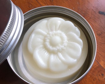 Solid Lotion Bar Vanilla Sandalwood Scent