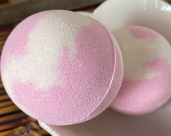 Pink Plumeria Bath Bomb