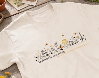 Short-Sleeve Unisex T-Shirt – “Weeding Out Hate, Planting Love”