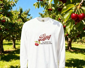 Bing Cherry heavyweight long-sleeve shirt