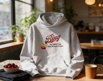 Bing The Cherry That Made Milwaukie Famous , Oregon - Unisex Hoodie