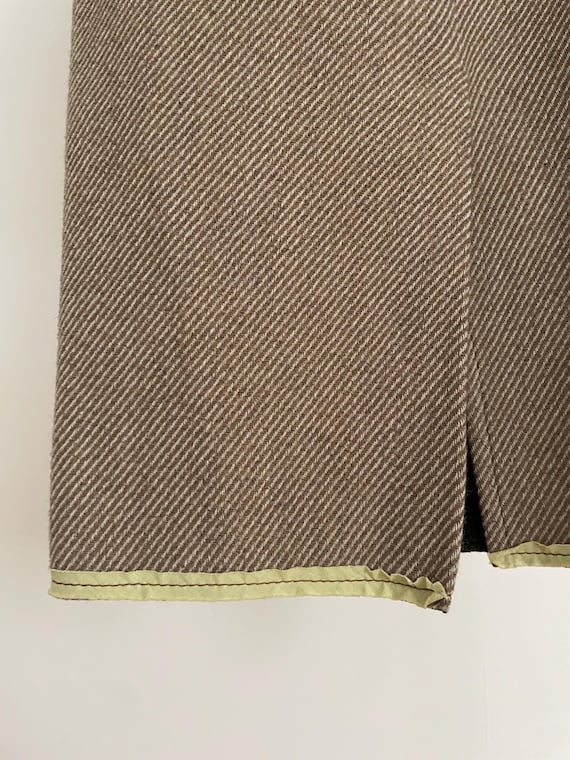 ワンピース 00s miu miu wool halter neck dress 38 Miu Miu fall/winter 2000 wool halter neck dress – sonomama sonomama