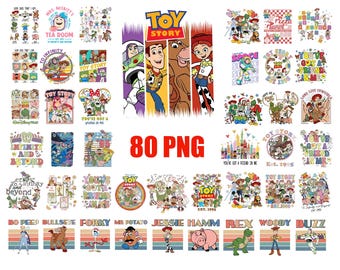 Cartoon Story Png Bundle, Story Cartoon Friends PNG, Story Movie Themed, Cartoon Character, Family Vacation, Family Trip 2025, Birthday Boy