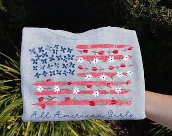 Alle amerikanischen Mädchen PNG, Amerikanische Flagge PNG, Vaterländische PNG, Amerikanisch gemachte Png, Whimsy Png, Girly Png, Zierliche Png, Streifen Png, Gedenktag Png