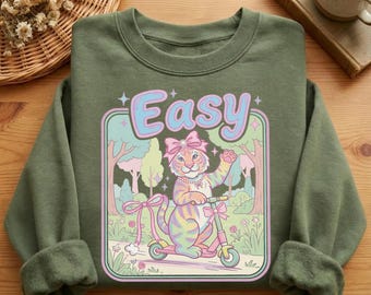 Everyday Easy Tiger PNG, Digital Design Girly, Trendy Kid Design Frauen Rosa Preppy Prep Print Sommer Png