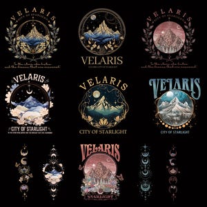 Velaris City Of Starlight Png, Pacchetto Acotar Velaris Png, The Night Court, SJM Merch Png, Corte dei Sogni, Bookish Png, Fourth Wing Png