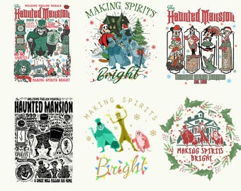 The Haunted Mansion Weihnachten PNG, Geister Hell Png machen, Disney Weihnachten Png, Hitchhiking Ghosts Png, Weihnachtslichter Png, Weihnachten