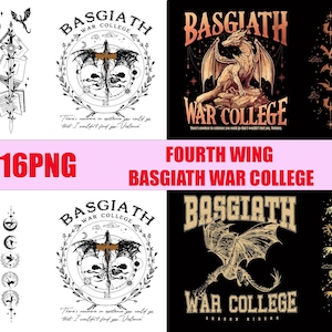 Basgiath War College Png Bundle, Fourth Wing Png, Dragon Rider, Xaden riorson House, Riders Quadrant, Violet Sorrengail, Fantasy Book Lover