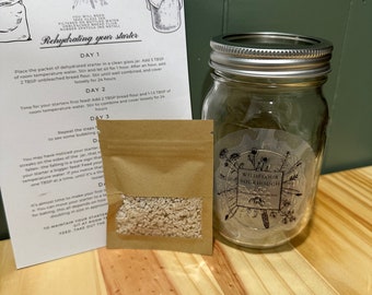 Kit de inicio de masa madre