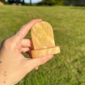 Halloween Tombstone Carving