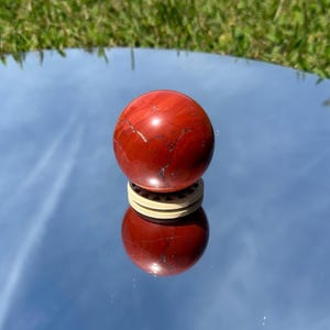 Red Jasper Sphere