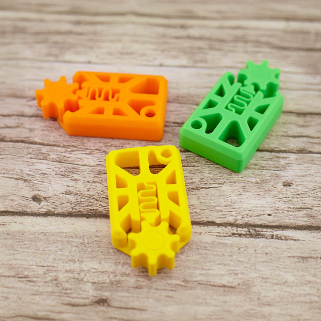 Tactile Clicking Gear Fidget Toy - Sensory Clicker for ADHD, Autism ...